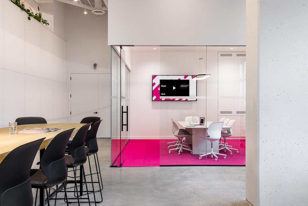 Boardroom, viewed from the open floor