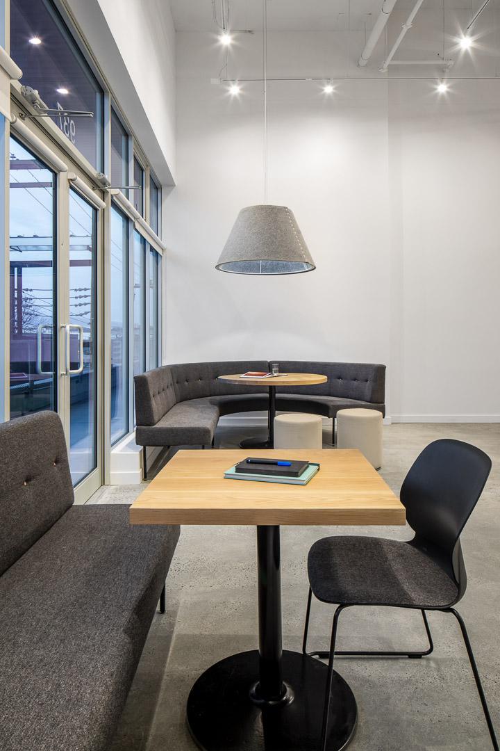 Cafe and bar, built for hosting clients without leaving the building
