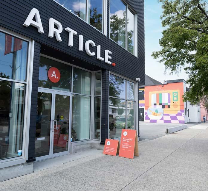 Article, home goods on East Hastings